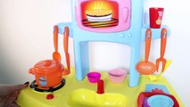 Peppa Pig Mini Kitchen Peppa Pig Cooking Playset Cocinita Peppa Pig Play Doh Food Toy Videos