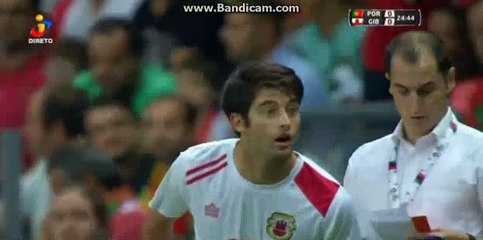 All Goals- Portugal 5-0 Gibraltar - 1-09-2016