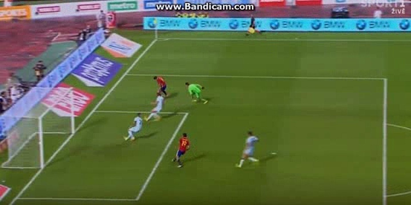 David Silva Goal | Belgium 0-1 Spain | Friendly International | 01/09/2016