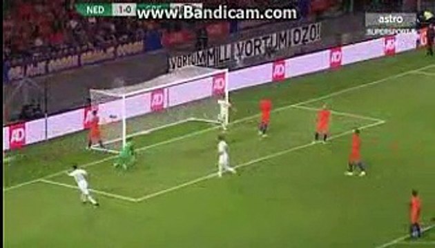 1-1 Konstantinos Mitroglou Goal HD - Netherlands 1-1 Greece - Friendly Match 01-09-2016