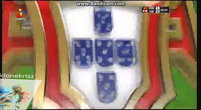 Luis Nani Fantastic Goal HD - Portugal 1-0 Gibraltar - Friendly Match - 01/09/2016