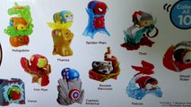 GIANT PLAY DOH Surprise Egg with ALL MARVEL TSUM TSUM Figures & Series 1 Blind Bags