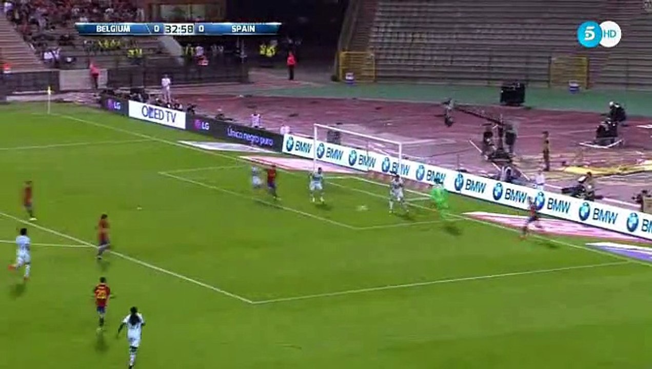 0-1 David Silva Goal HD - Belgium 0-1 Spain - Friendly 01.09.2016 HD