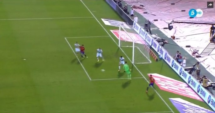 David Silva Goal - Belgium vs Spain 0-1 (Friendly Match) 1_09_2016