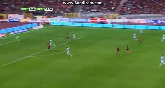 David Silva Goal - Belgium 0-1 Spain - Friendly Match 01 08 2016