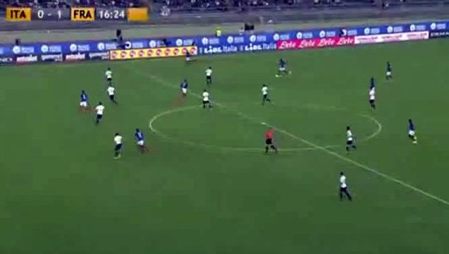 Anthony Martial Goal HD - Italy 0-1 France - 01-09-2016