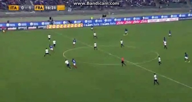 Anthony Martial Goal - Italy 0-1 France - Friendly Match 01 08 2016