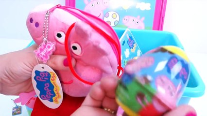 Tải video: Caja Sorpresa de Peppa Pig Llena de Juguetes y Huevos Sorpresa