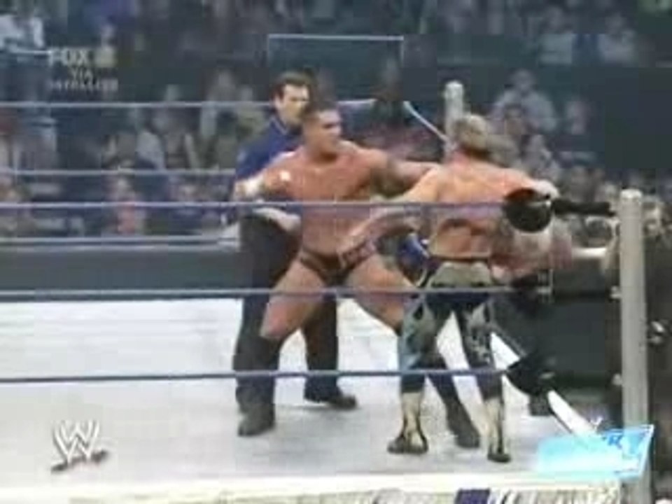 Batista & eddie guerrero vs randy orton & ken kennedy