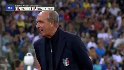 Anthony Martial Goal - Italy vs France 0-1 (Friendly Match) 01/09/2016 HD