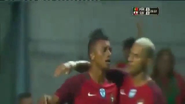 Nani Amazing Goal - Portugal vs Gibraltar 1-0 Friendlies 01.09.2016 HD