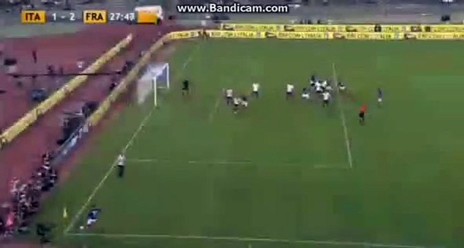 Olivier Giroud Goal - Italy 1-2 France - Friendly Match 01 08 2016