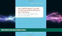 READ book  The Tablehopper s Guide to Dining and Drinking in San Francisco: Find the Right Spot
