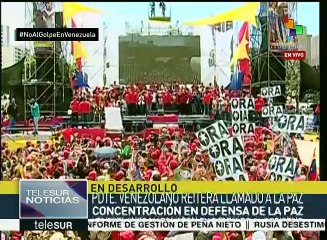 Pdte. Maduro llama a derrotar la desestabilización en Venezuela
