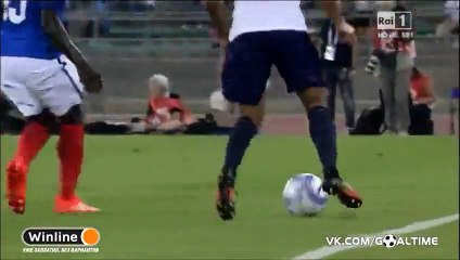 Half Time Goal HD - Italy 1-2 France - Friendly Match 01-09-2016