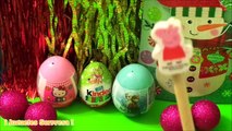 Huevo Kinder en Español: HELLO KITTY FROZEN HUEVITOS KINDER SORPRESA | Juguetes Sorpresa