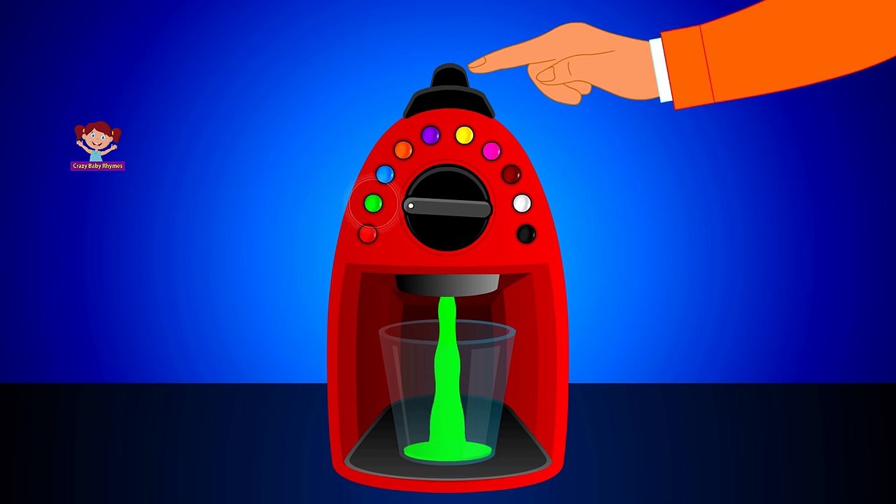 Colors by Crazy Baby Rhymes: Learn Colours with Color Paints Video HD