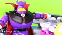 Play-Doh LEGO Cake for Toy Story Zurg! [Emmet] [Double Decker Couch] [Duplo] [Ice Cream]