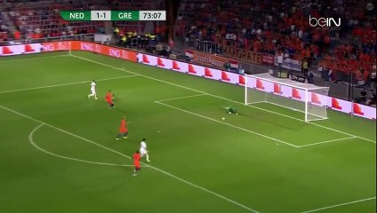 Giannis Gianniotas Goal HD - Netherlands 1-2 Greece - 01-09-2016