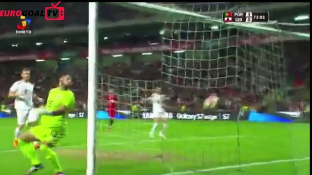 Amazing Goal by Joao Cancelo- Portugal 3-0 Gibraltar 1.9.2016