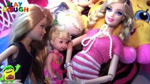 Play Doh Ice Cream Shop Frozen - Barbie & Ken - Play Doh Cooking Toys Part 42