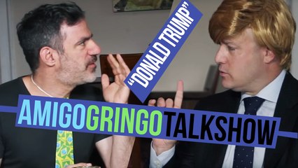 ENTREVISTA COM  DONALD TRUMP |  AMIGO GRINGO TALK SHOW