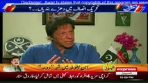 I Will Support Nawaz Sharif if He Takes Action Against Altaf Hussain - Imran Khan