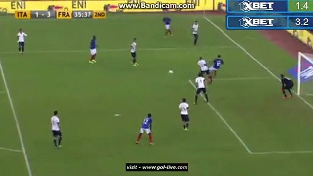 Layvin Kurzawa Goal HD - Italy 1-3 France - World - Friendlies 08.08.2016 HD