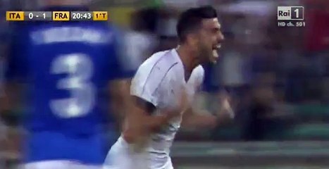 All Goals Italy 1-3 France 01.09.2016