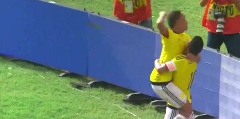James Rodriguez Goal - Colombia 1-0 Venezuela - 01-09-2016