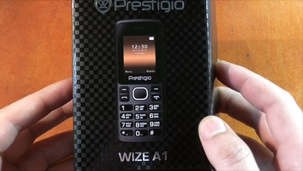 Обзор мобильного телефона Prestigio WIZE A1 !!!