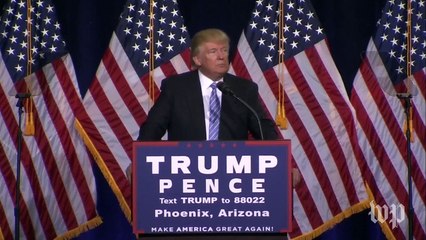 Trump says he will build 'impenetrable, physical, tall, powerful, beautiful' border