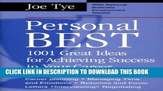 [PDF] Personal Best: 1001 Great Ideas for Achieving Success in Your Career Popular Online