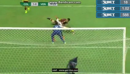 Wilker Angel Red Card HD - Colombia 1-0 Venezuela 01.09.2016 HD