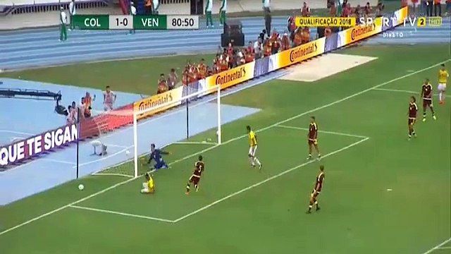 Macnelly Torres Colombia 2-0 Venezuela Highlights qualifying World Cup 01 Sep 2016