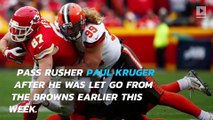 Ex-Browns' pass rusher Paul Kruger signs with New Orleans Saints