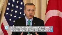 Barack Obama and Recep Erdogan are having an emergency meeting on September