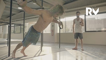 Training Stories: Chris Sharma Trains With Patxi Usobiaga For...
