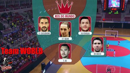 CRAZY FUTSAL SKILLS TEAM FALCAO VS TEAM SÉAN