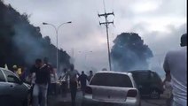 Así fueron reprimidos los manifestantes en Panamericana