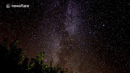 Timelapse of the Milky Way over Donegal
