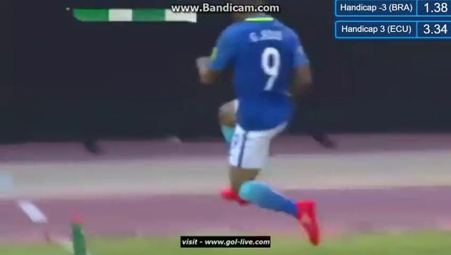 0-3 Gabriel Jesus Second Goal HD - Ecuador 0-3 Brazil - 08.08.2016 HD