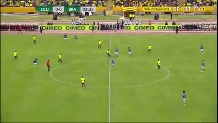 All Goals HD - Ecuador 0-3 Brazil - 01-09-2016