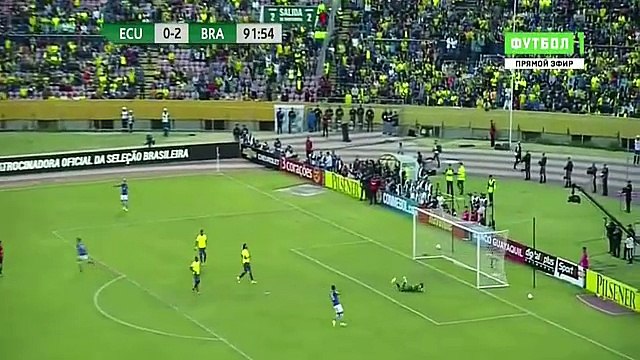 Gabriel Jesus Ecuador 0-3 Brazil Highlights South American qualifying World Cup 01 Sep 2016