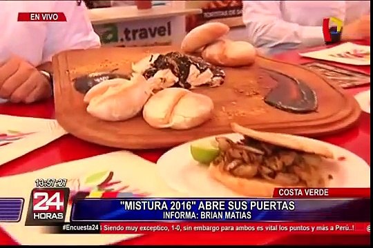 Mistura 2016: Pedro Pablo Kuczynski inauguró la feria gastronómica