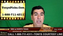 North Texas Mean Green vs. SMU Mustangs Free Pick Prediction NCAA College Football Odds Preview 9/3/2016