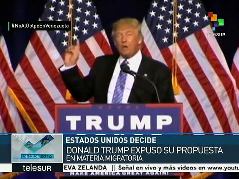 EE.UU.: Trump insiste en construir un muro fronterizo con México