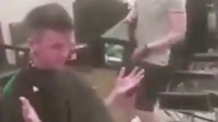 Innovative Barber Blows Client Away With Powerful 'Hair Dryer'