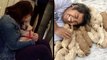'Husband Of The Year' With Surprise Pug & Happiest Man Alive Is Surrounded By Precious Puppies