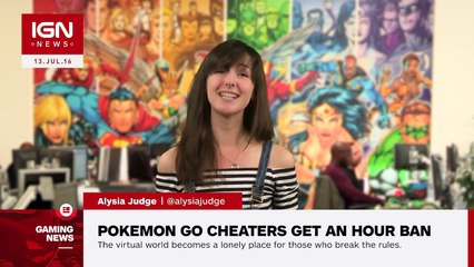 Cheating at Pokemon Go Will Get You an Hour Long Ban - IGN News